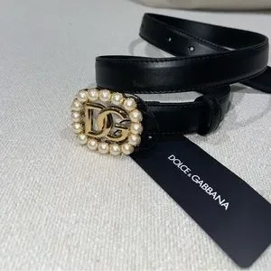 Dolce & Gabbana | Accessories | Dolce Gabbana Calfskin Belt  display picture 3